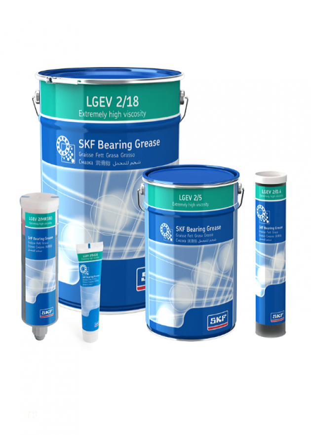 LGEV 2帶固體潤滑劑的超高粘度軸承潤滑脂